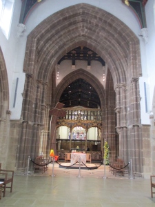 Leicester Cathedral inside